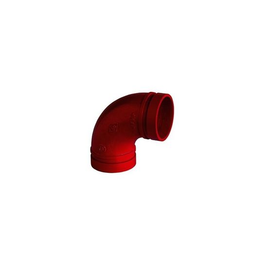 CODO 90° RANURADO ROJO 8" (219.1)