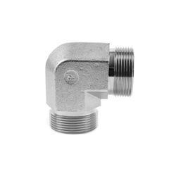 CODO 90º M-M 9/16" 18H UNF 3/8" BSPT