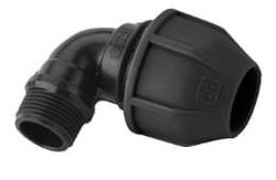 CODO MIXTO PE 25mm.x1" M HABITEX