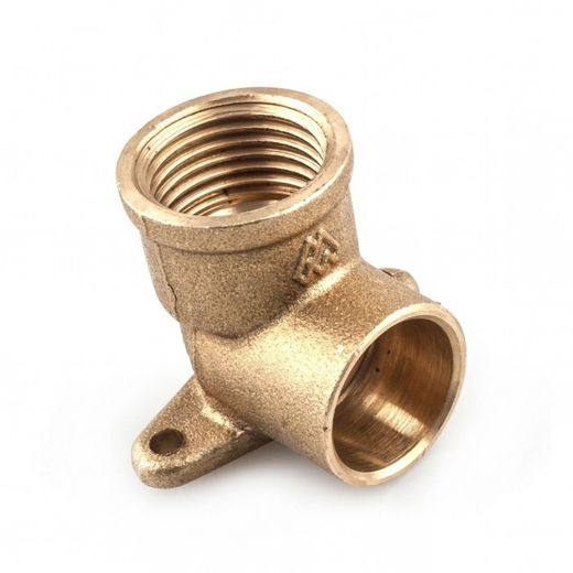 CODO MURAL LATON SOLDAR 1/2" X 18 MM.