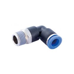 CODO ORIENTABLE ROSCA MACHO CONICA D.8 R 1/4 BSPT