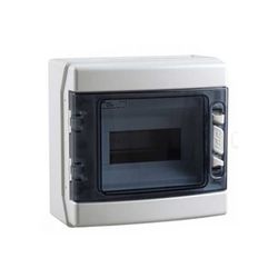 COFRET DISTRIBUCIÓN IP65 SUPERFICIE 1X8 MÓDULOS (ABS)