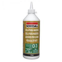COLA BLANCA PARA MADERA RAPIDA RESISTENTE AL AGUA D3 750 GR