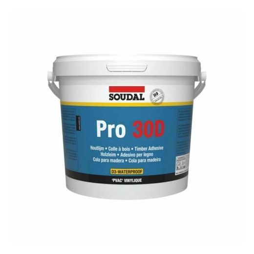 COLA BLANCA RESISTENTE AL AGUA PRO 30D ( D3 ) 5 KG