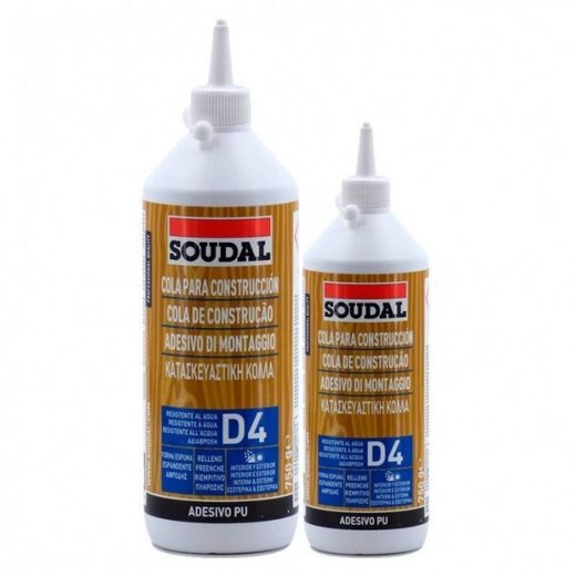 COLA PU RESISTENTE AL AGUA 66A ( D4 ) 750 GR