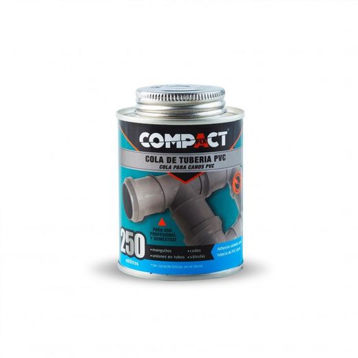 COLA TUBERIA PVC 250 ML. BOTE COMPACT