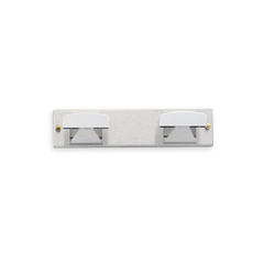 COLGADOR 2P C/TORNILLO CROMADO