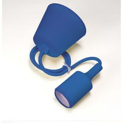COLGANTE PORTALAMPARAS E27 AZUL