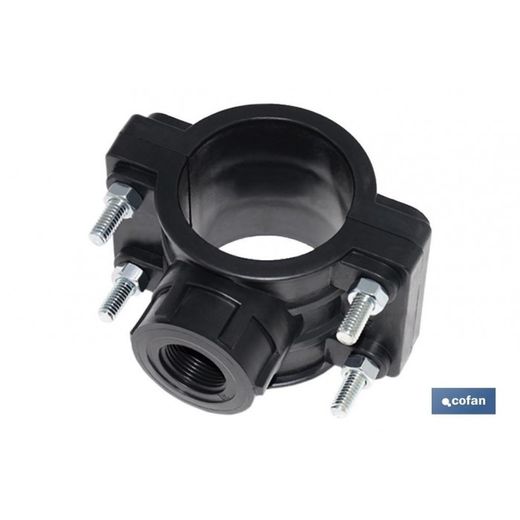 COLLARIN DE TOMA PP PN16 50 X 1/2"