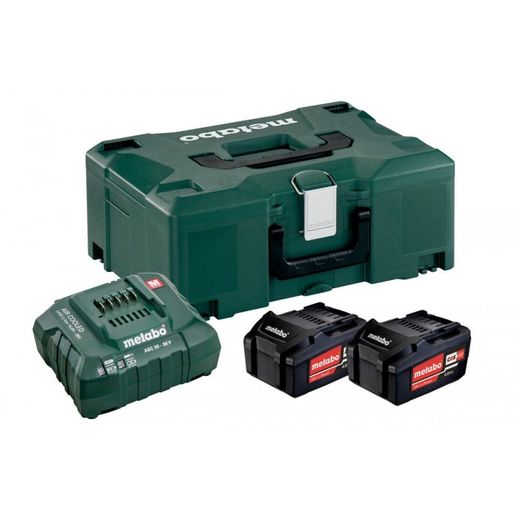 COMBOS DE BATERIAS + CARGADOR BASIC-SET 2X 4,0 AH 18 / 4,0 2 / LITIO ASC 55 685064000