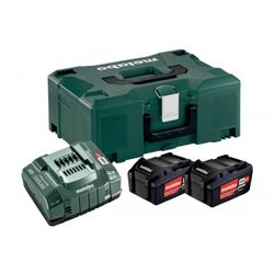 COMBOS DE BATERIAS + CARGADOR BASIC-SET 2X 5,2 AH 18 / 5,2 2 / LITIO ASC 55