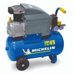 COMPRESOR 24 LT. - 2 HP PEAK- 8 BAR- 140 LT./MIN.