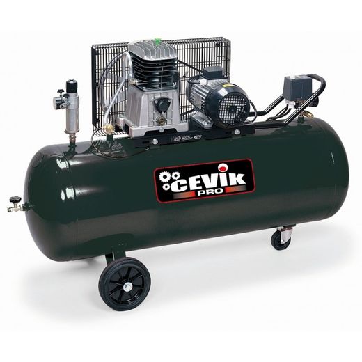 COMPRESOR 400V- 4HP- 200 LT.- 10 BAR-510 LT./ MIN.