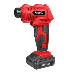 COMPRESOR A BATERIA CON FUNCION DE INFLADOR / SOPLADOR 550 W.
