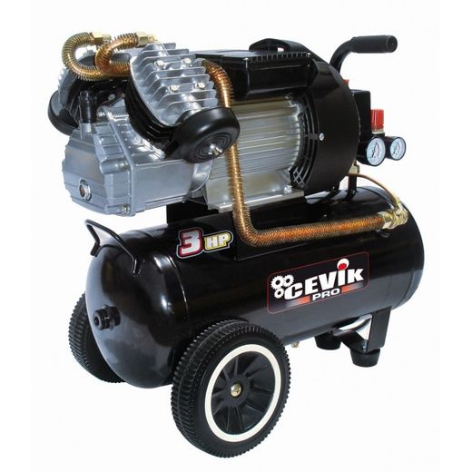 COMPRESOR DIRECTO 3HP 24LT 8 BAR 340 LT/MIN