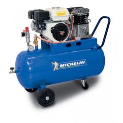 COMPRESOR GASOLINA 5 HP - 100 LT. 350 LT/MIN. 10 BAR