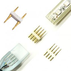 CONECTADOR TIRA LED 2PINS 230V.