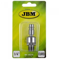 CONECTOR ARTICULADO MACHO 26 AIRE COMP. 1/4"