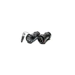 CONECTOR CIRCULAR MACHO Y HEMBRA (PAREJA) 3 VIAS IP68