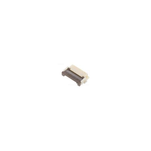 CONECTOR DE PLACA FFC/FPC, ANGULO RECTO, 0.5MM, 12 CONTACTOS