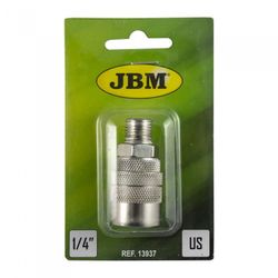 CONECTOR HEMBRA US - ROSCA MACHO 1/4"