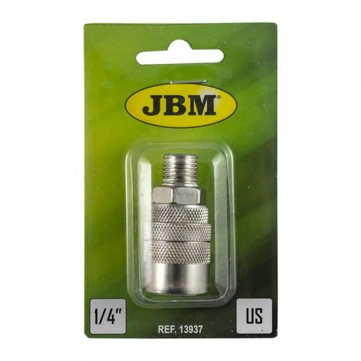 CONECTOR HEMBRA US - ROSCA MACHO 1/4"