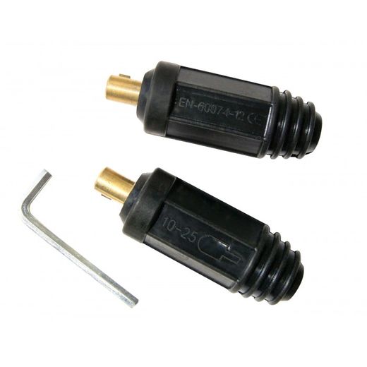 CONECTOR MACHO 25 MM. (BLISTER 2 UDS.)