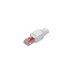 CONECTOR RJ-45 MACHO CAT6. UTP MONTAJE INDUSTRIAL SIN HERRAMIENTA