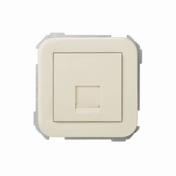 CONECTOR RJ45 AMP 5E UTP MARFIL