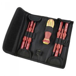 CONJUNTO DE PUNTAS Y DESTORNILLADOR ELECTRICAMENTE AISLADOS HASTA 1000V