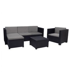 CONJUNTO MANHATTAN SOFA+SILL+PUFF+MESA