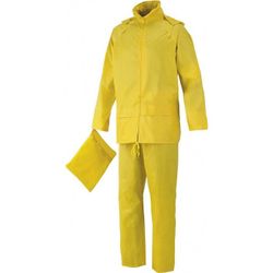 CONJUNTO POLIESTER PVC COLOR: AMARILLO T-XXL