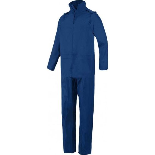 CONJUNTO POLIESTER PVC COLOR: AZUL T-S