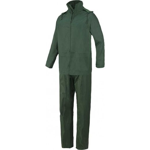 CONJUNTO POLIESTER PVC COLOR: VERDE T-L
