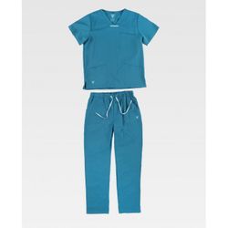 CONJUNTO UNISEX CASACA Y PANTALON REF.B9140 AZAFATA T-S