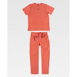CONJUNTO UNISEX CASACA Y PANTALON REF.B9140 CORAL T-L