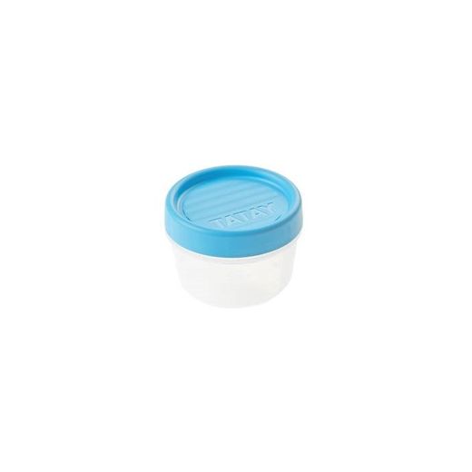 CONTENEDOR ALIMENTO 0,2 L.TWIST TURQUESA (85X85X60 MM)