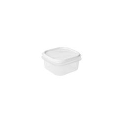 CONTENEDOR ALIMENTO 0.3 L.TOPFLEX CUADRADO BLANCO