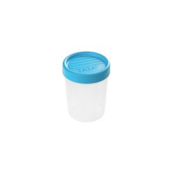 CONTENEDOR ALIMENTO 0.4 L.TWIST TURQUESA (85X85X115 MM)