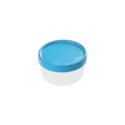 CONTENEDOR ALIMENTO 0.5 L.TWIST TURQUESA (120X120X70 MM)
