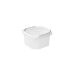CONTENEDOR ALIMENTO 0.6 L.TOPFLEX OCTOGONAL BLANCO