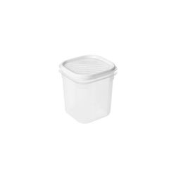 CONTENEDOR ALIMENTO 0.7 L.TOPFLEX CUADRADO BLANCO