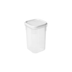 CONTENEDOR ALIMENTO 1.0 L.TOPFLEX CUADRADO BLANCO
