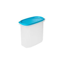 CONTENEDOR ALIMENTO 2.0 L.TOPFLEX OVALADO TURQUESA(100X185X178)
