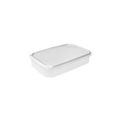 CONTENEDOR ALIMENTO 2,1 L.TOPFLEX RECTANGULA BLANCO