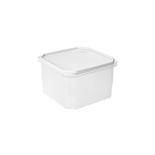 CONTENEDOR ALIMENTO 2,9 L.TOPFLEX CUADRADO BLANCO