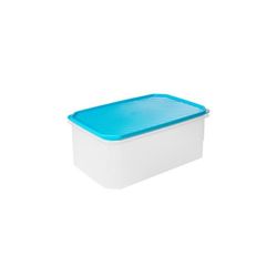 CONTENEDOR ALIMENTO 4,7 L.TOPFLEX RECTANGULAR TURQUESA (285X185X125 MM)