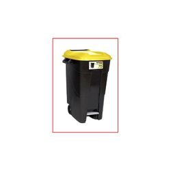 CONTENEDOR C/PEDAL 120 LT TAPA AM. TAYG