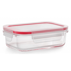 CONTENEDOR DE VIDRIO RECTANGULAR 1600 ML