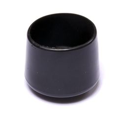CONTERA EXTERIOR REDONDA FLEXIBLE. Ø 40 MM / NEGRO. BLISTER 4 UDS.
